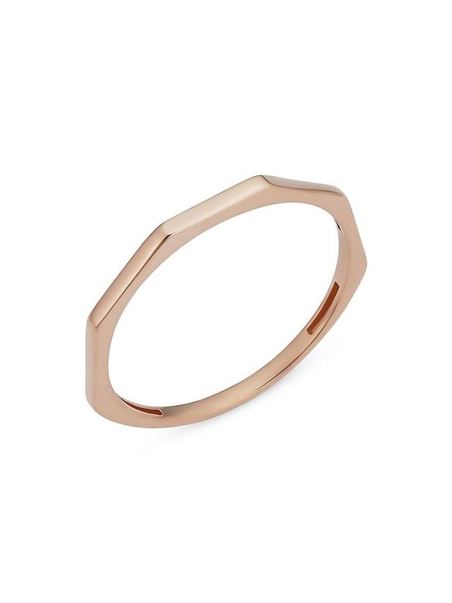 Womens 14K Rose Solid Gold After Hours Ring Product Image