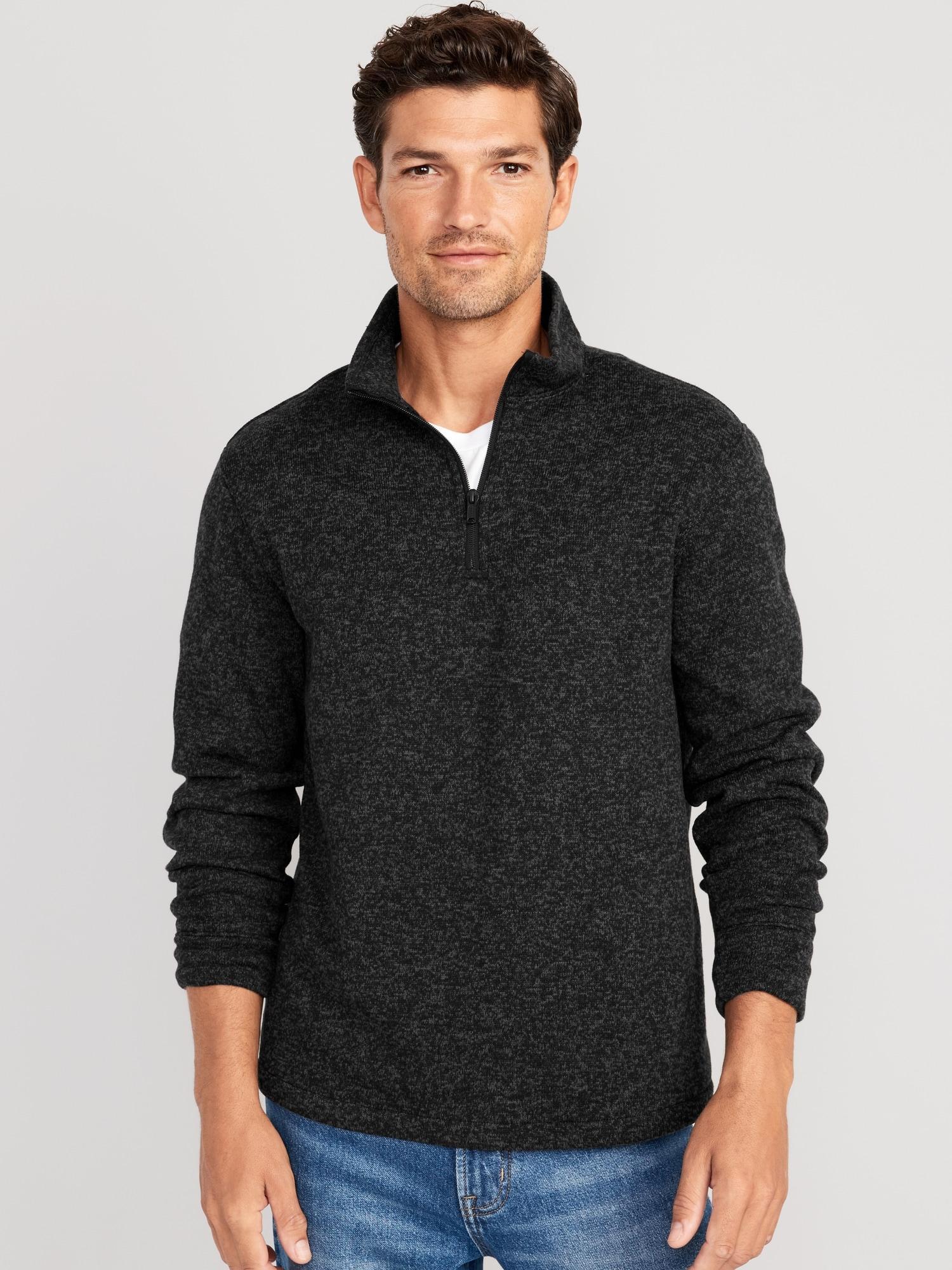 Quarter ZipFleece-Knit Pullover Product Image