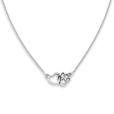 Furry Friends Heart Necklace Product Image