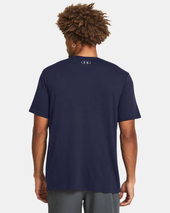 Men's UA Performance Cotton Collegiate Short Sleeve Product Image