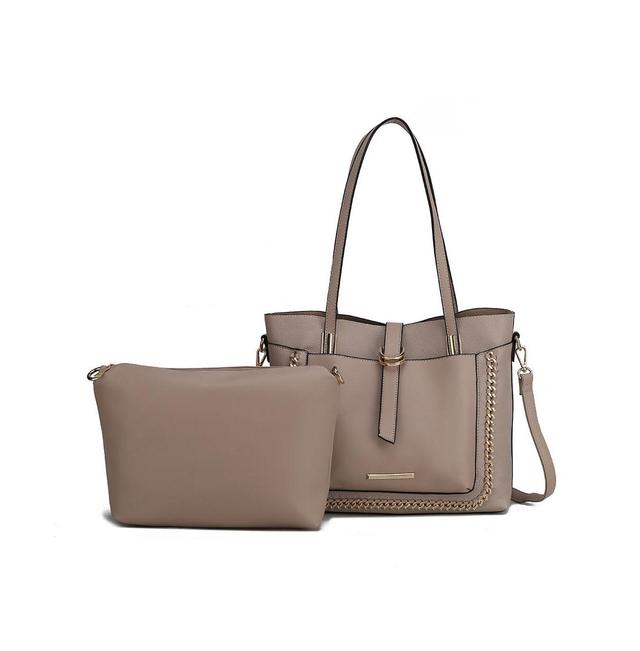 Mkf Collection Raya Women s Shoulder Bag by Mia K with Crossbody Pouch – 2 pieces Product Image