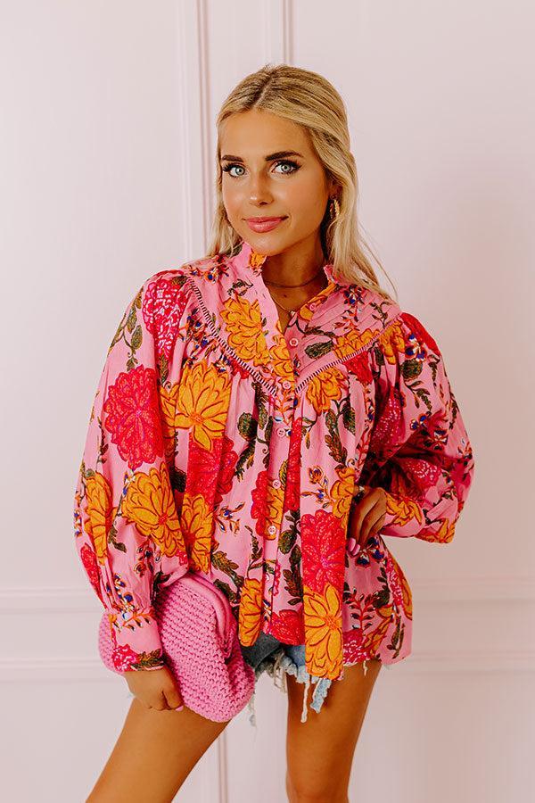 Love At Last Floral Top Product Image