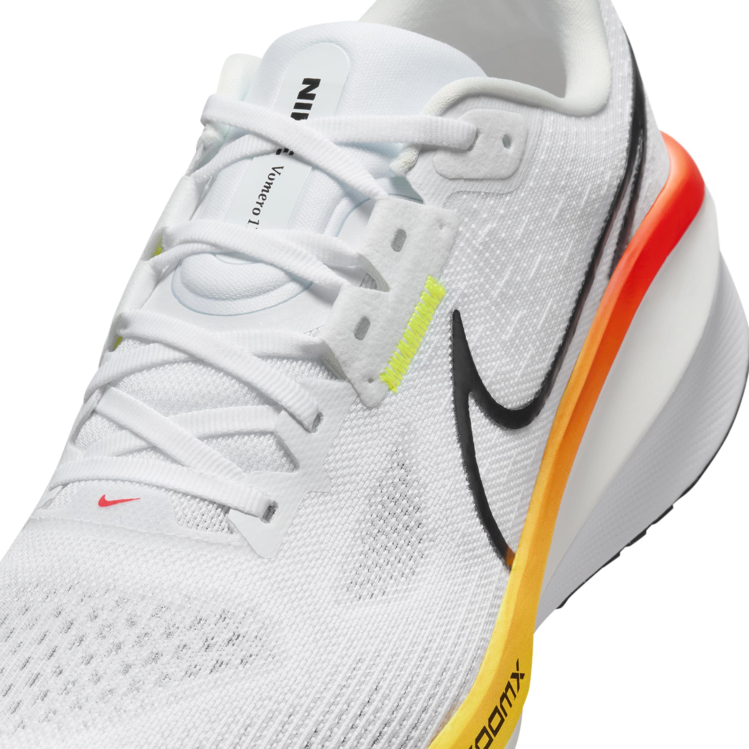 Nike Mens Nike Vomero 17 - Mens Shoes White/Black/Pure Platinum Product Image