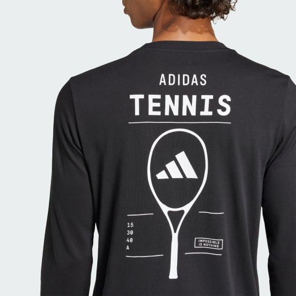 Tennis Graphic Long Sleeve Tee Product Image