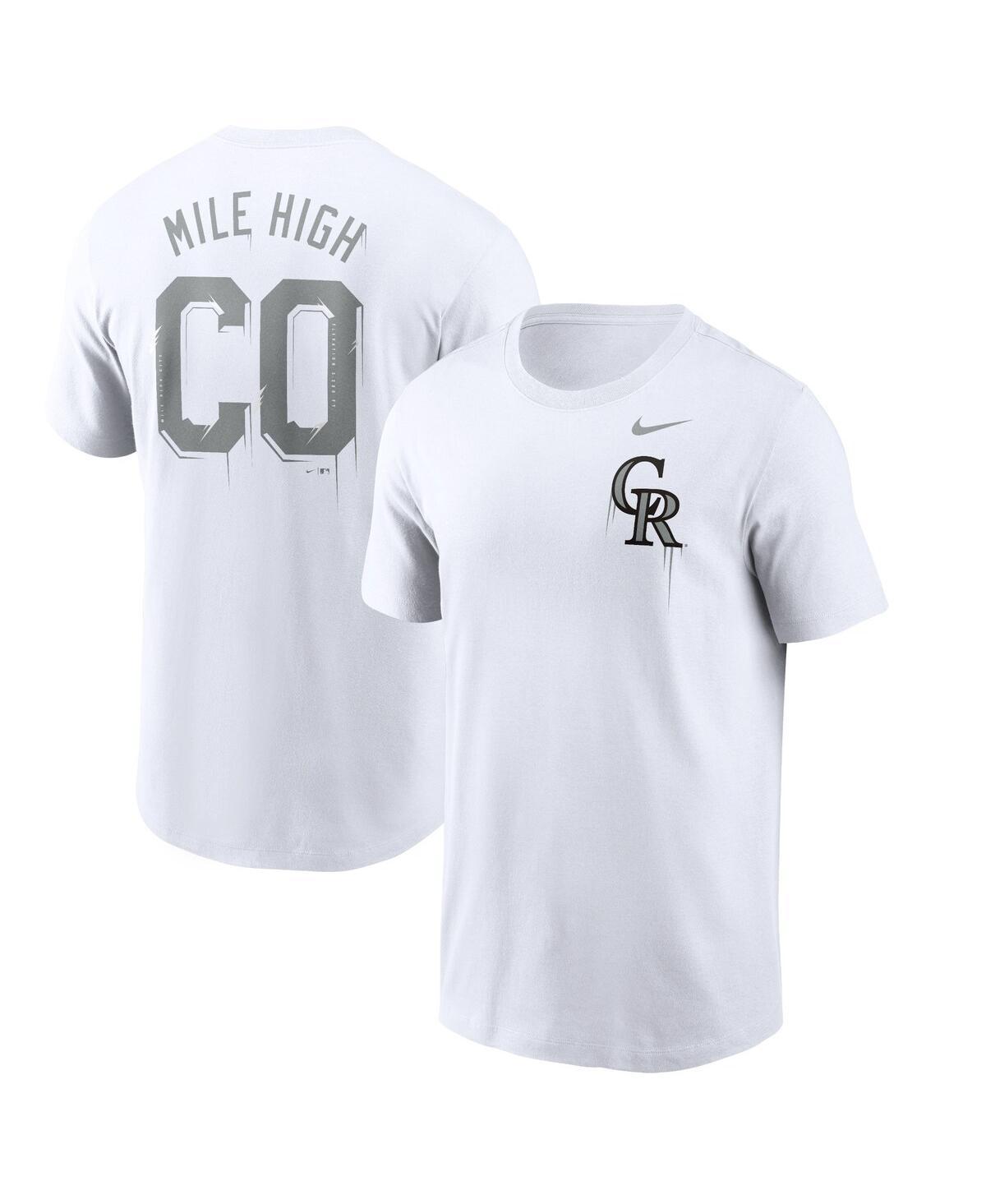 Mens Nike Colorado Rockies Mile High Hometown T-Shirt Product Image