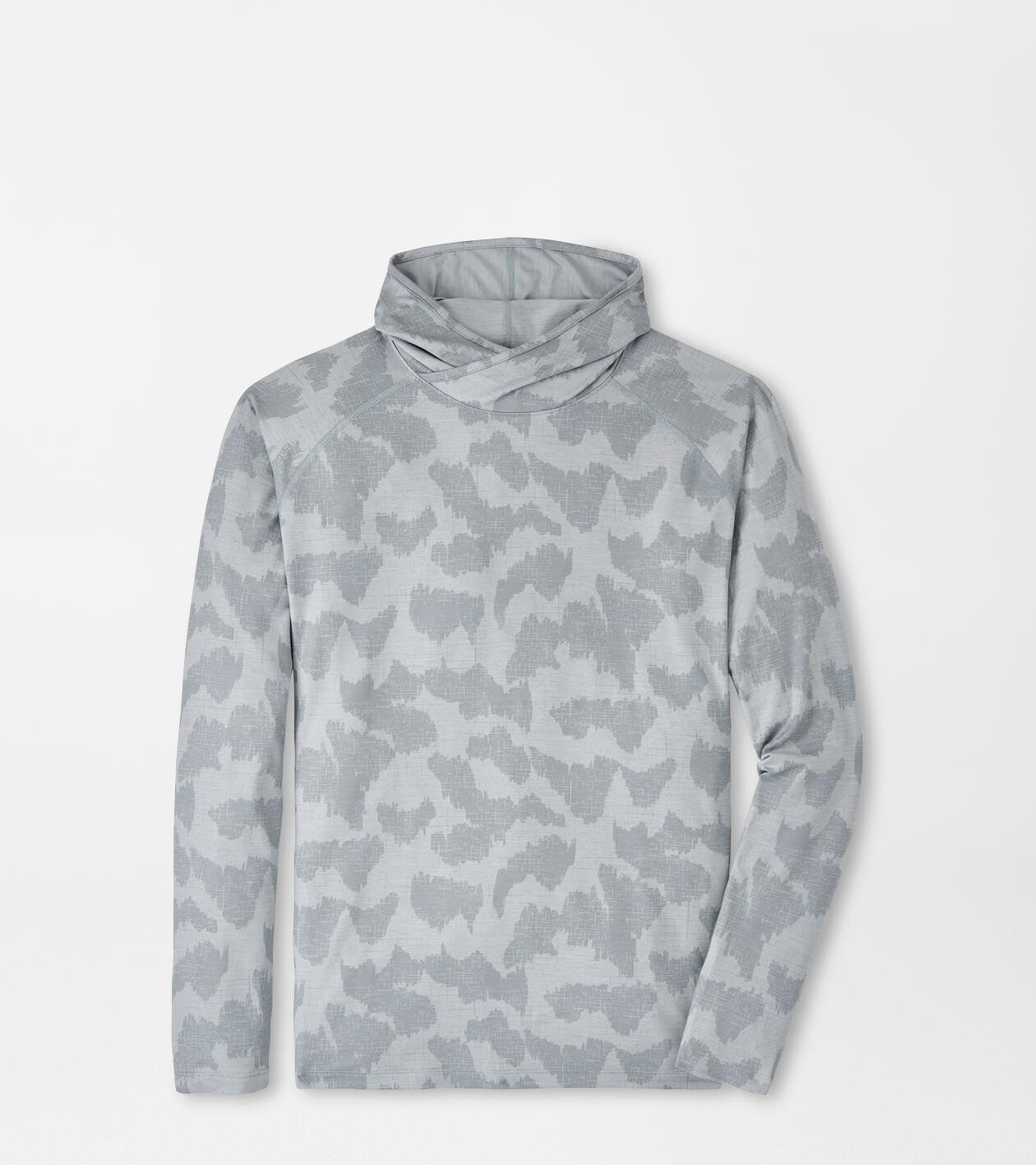 Aurora Windowpane Camo Performance T-Shirt Hoodie Product Image