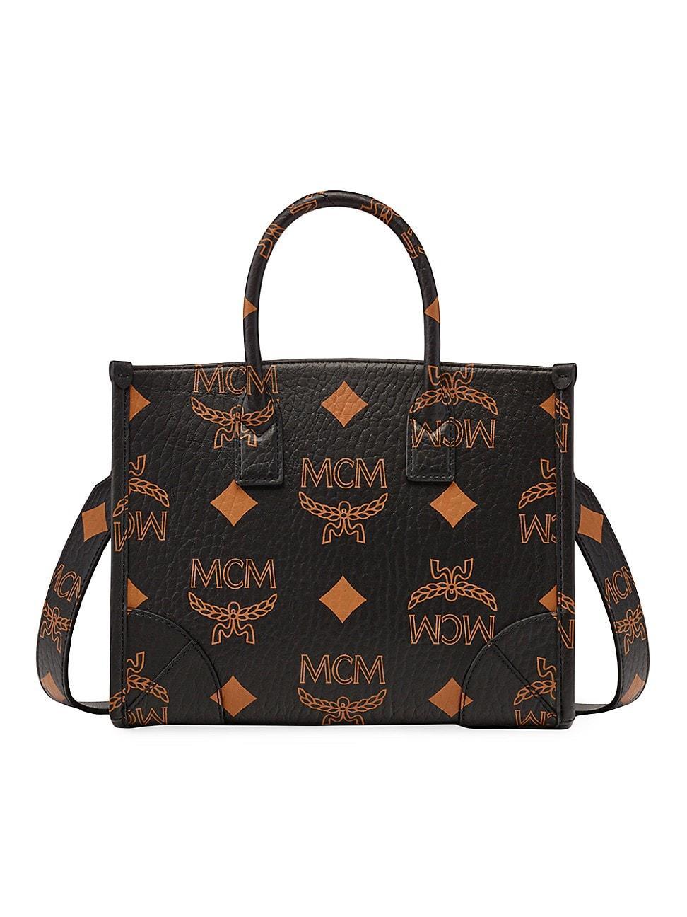 Womens Small Munchen Maxi Monogram Tote Bag Product Image