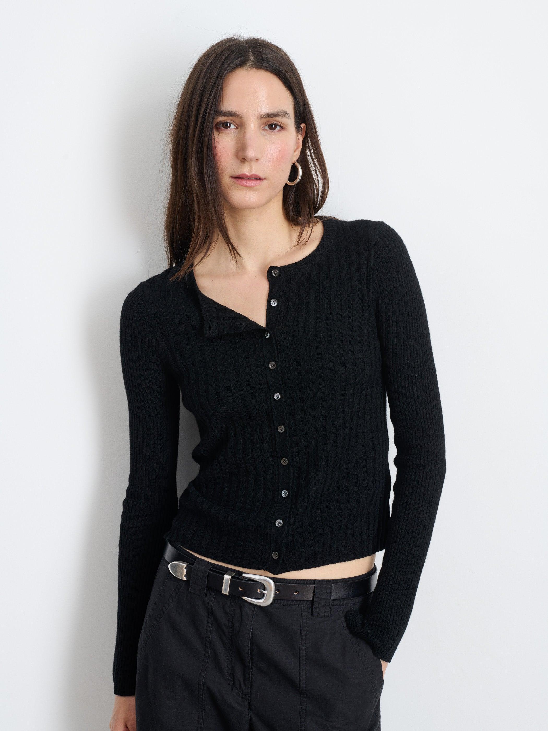 Kristin Ribbed Cardigan Female Product Image