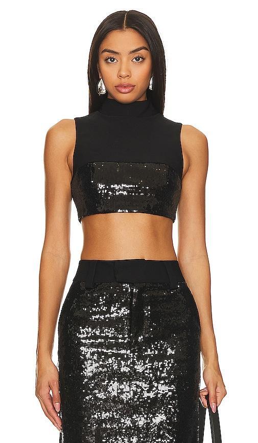 Venning Sequin Crop Top Product Image