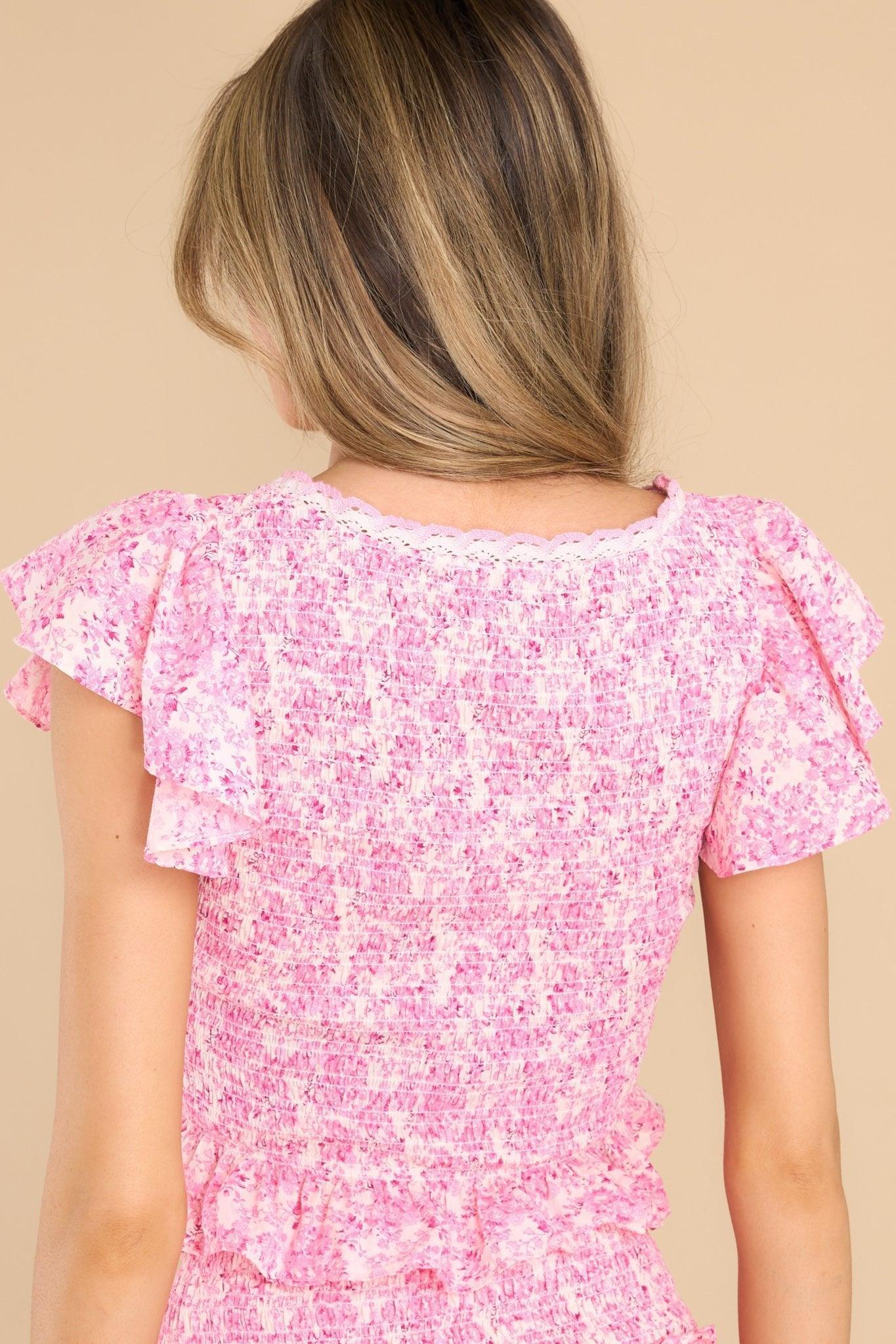 Milta Pink Berry Fields Top Product Image