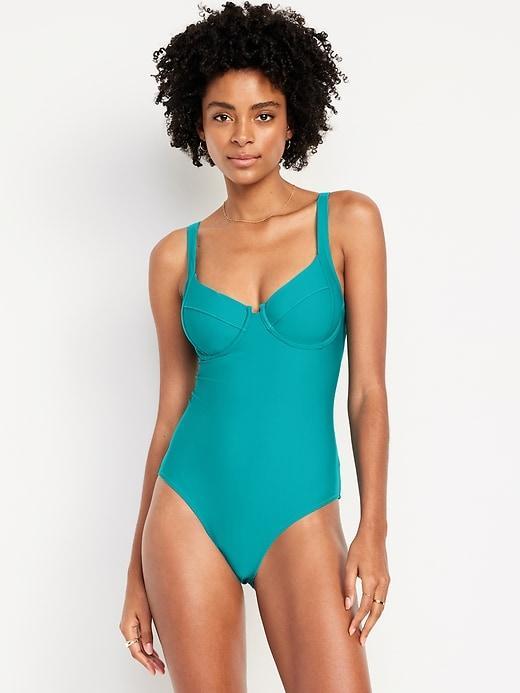 Underwire One-Piece Swimsuit Product Image