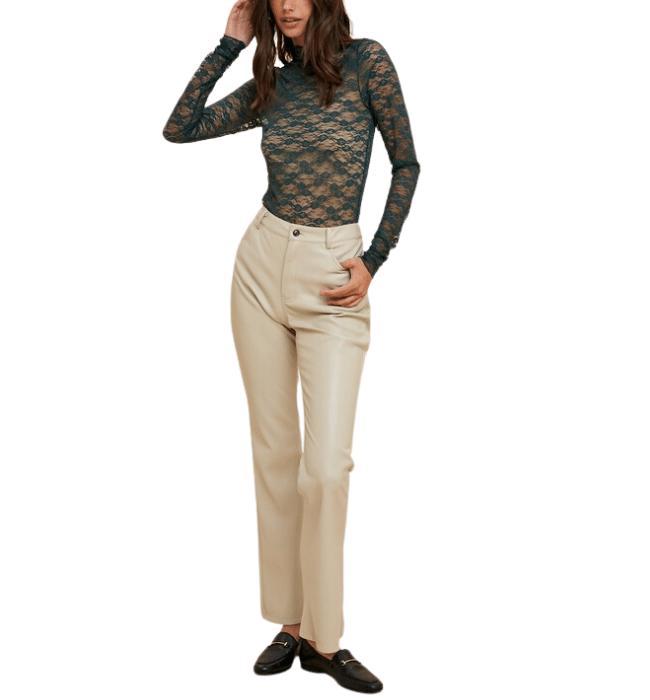 Deidre Lace Mesh Top Product Image