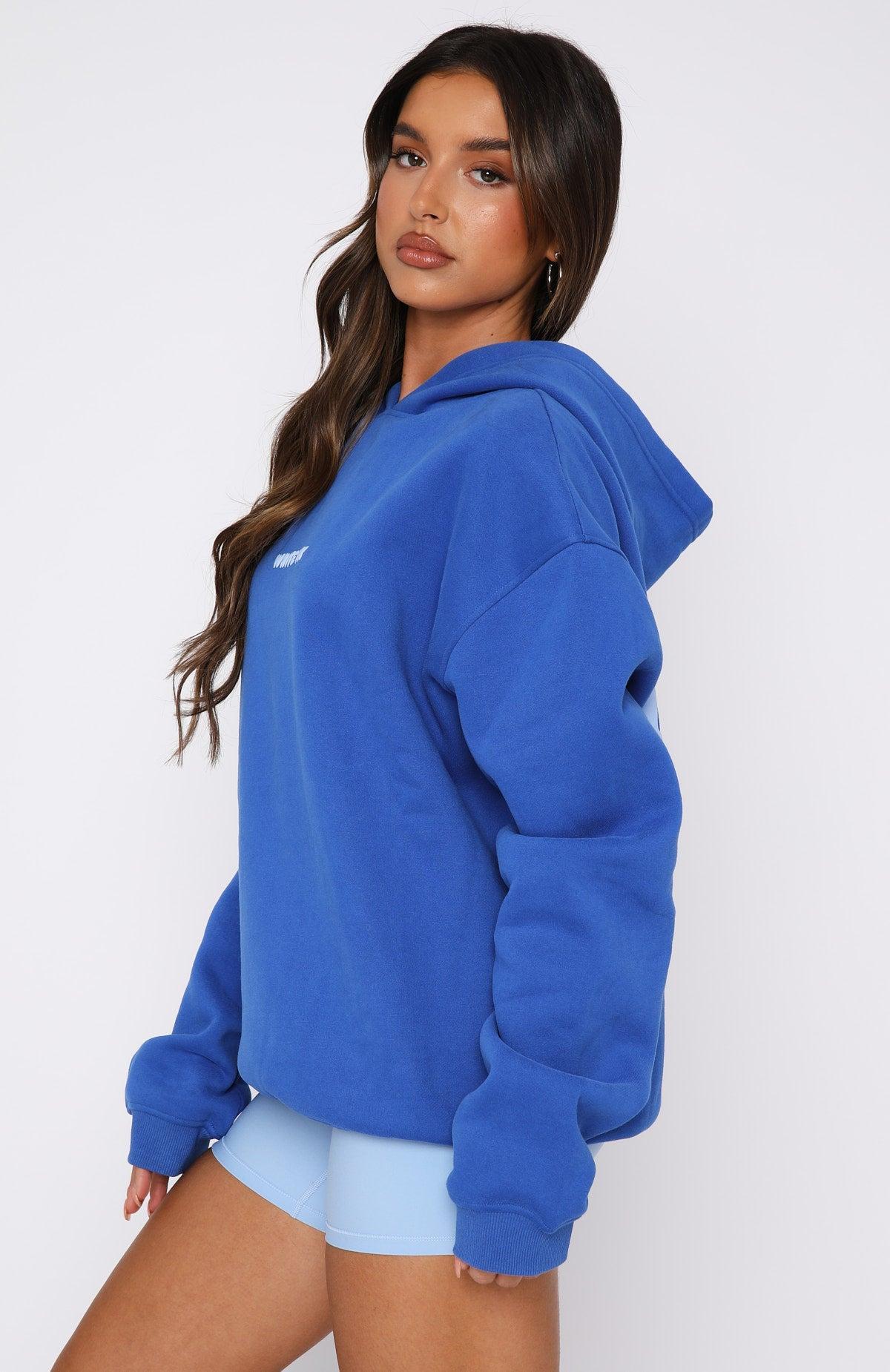 Leisure Series Oversized Hoodie Cobalt Product Image