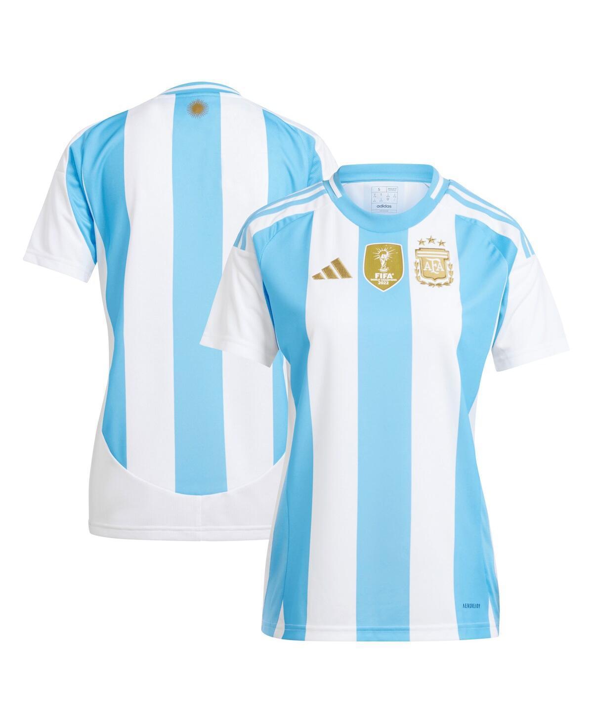 Womens adidas Argentina 2024 Away Soccer Jersey Product Image