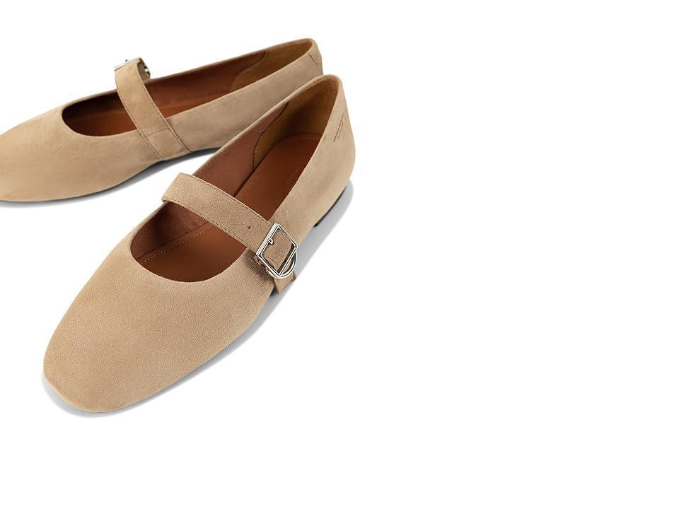 Vagabond Shoemakers Jolin Suede Mary Jane Flat (Nougat) Women's Shoes Product Image