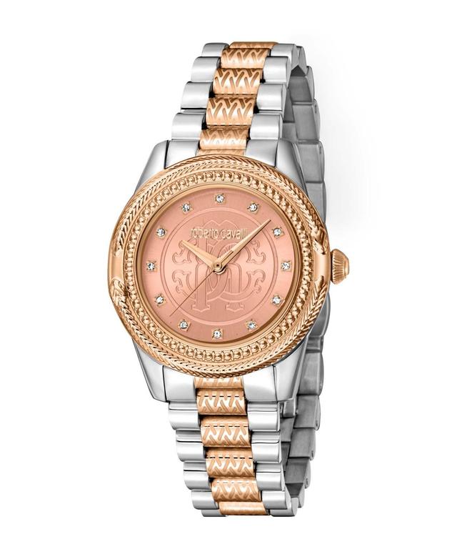 Roberto Cavalli Womens Quartz Two-tone Stainless Steel Watch 32mm Product Image