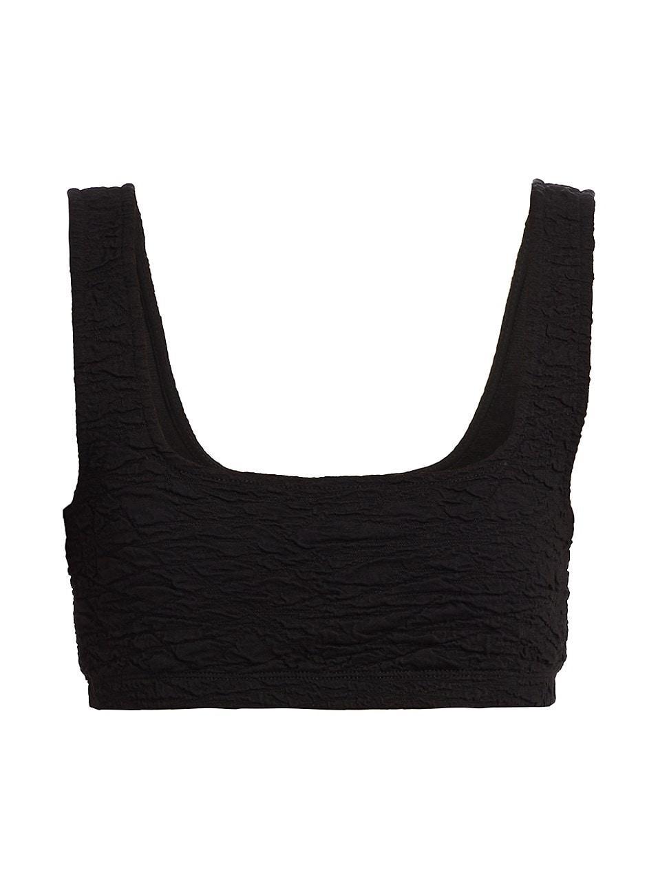 Womens Scrunchie Bra Crop Top Product Image