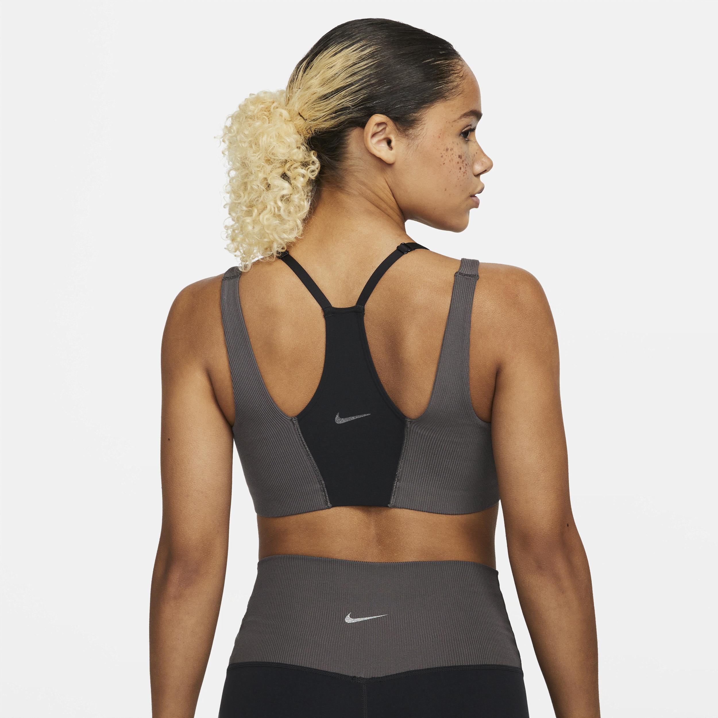 Women's Nike Yoga Indy Light-Support Lightly Lined Ribbed Sports Bra Product Image