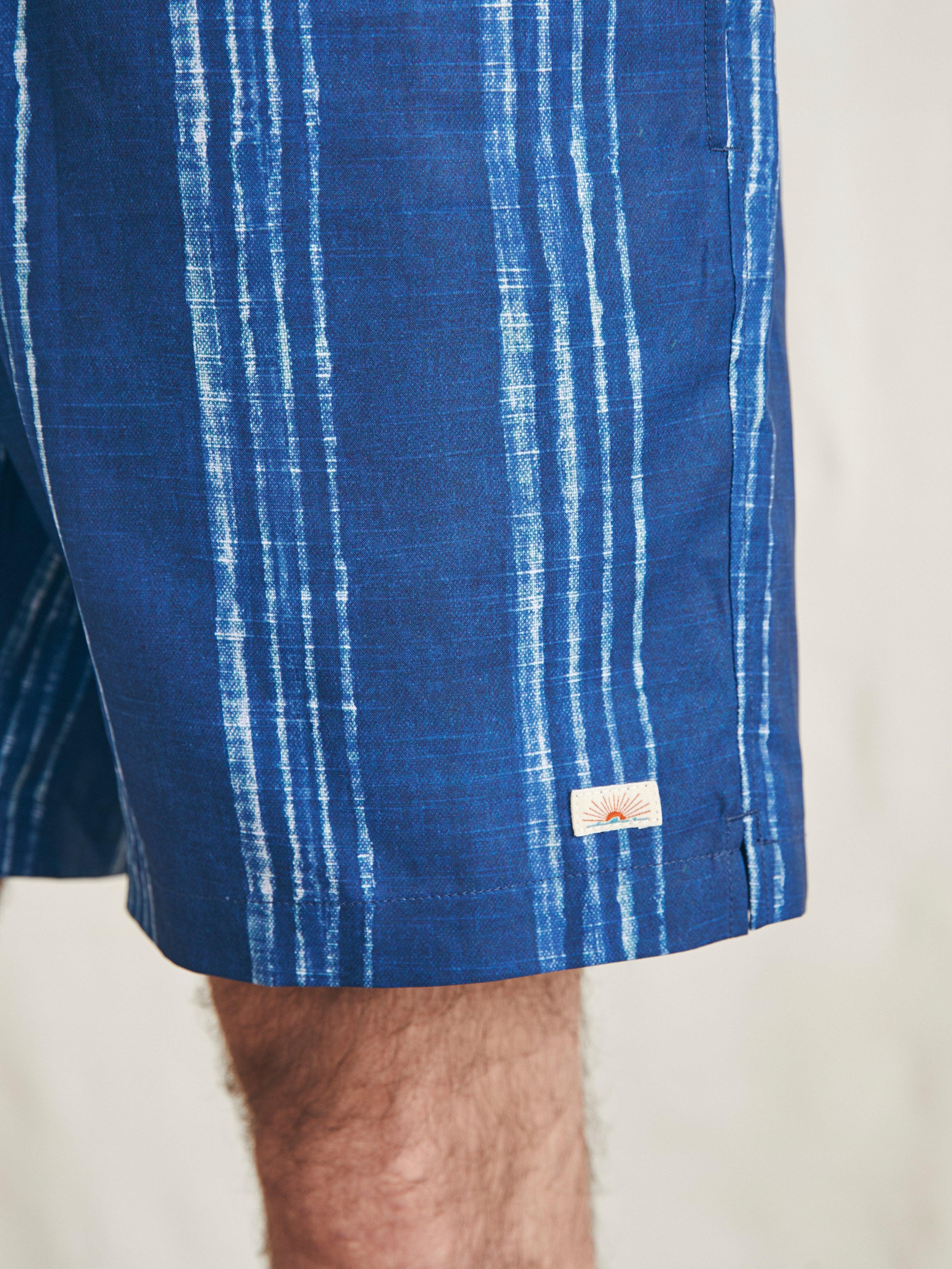 Sunwashed Trunk - Barlow Ocean Stripe Male Product Image