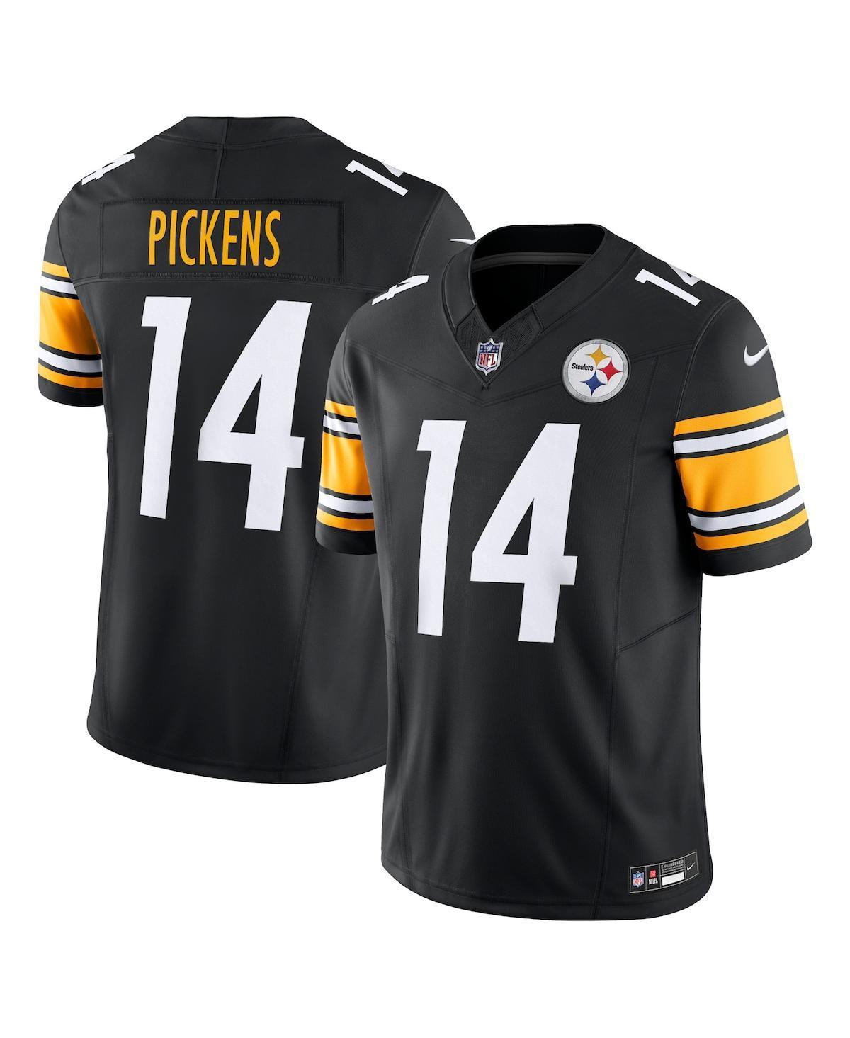 Nike Mens George Pickens Pittsburgh Steelers Vapor F.u.s.e. Limited Jersey - Black, White Product Image