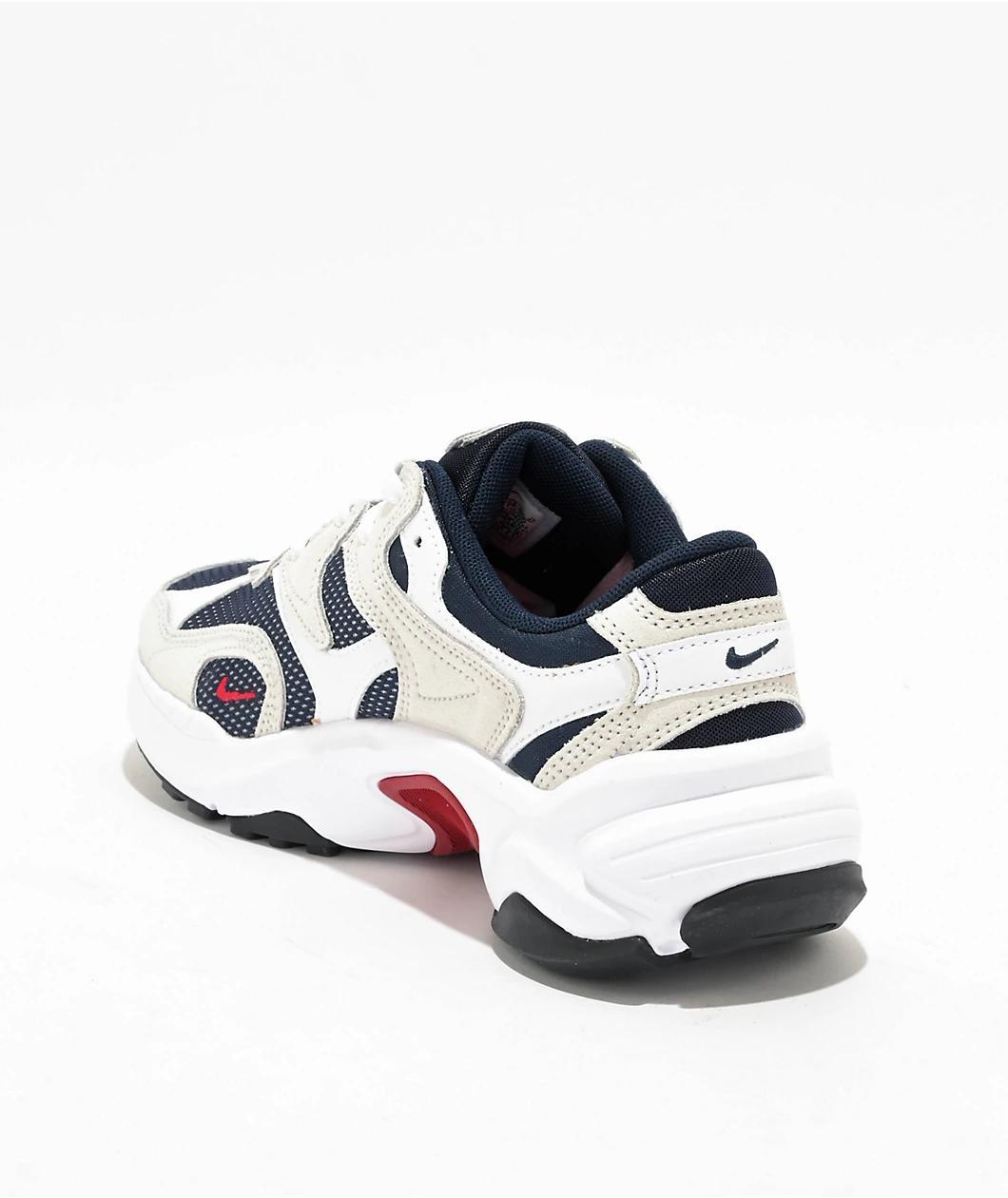 Nike AL8 Obsidian, Gym Red & White Shoes Product Image