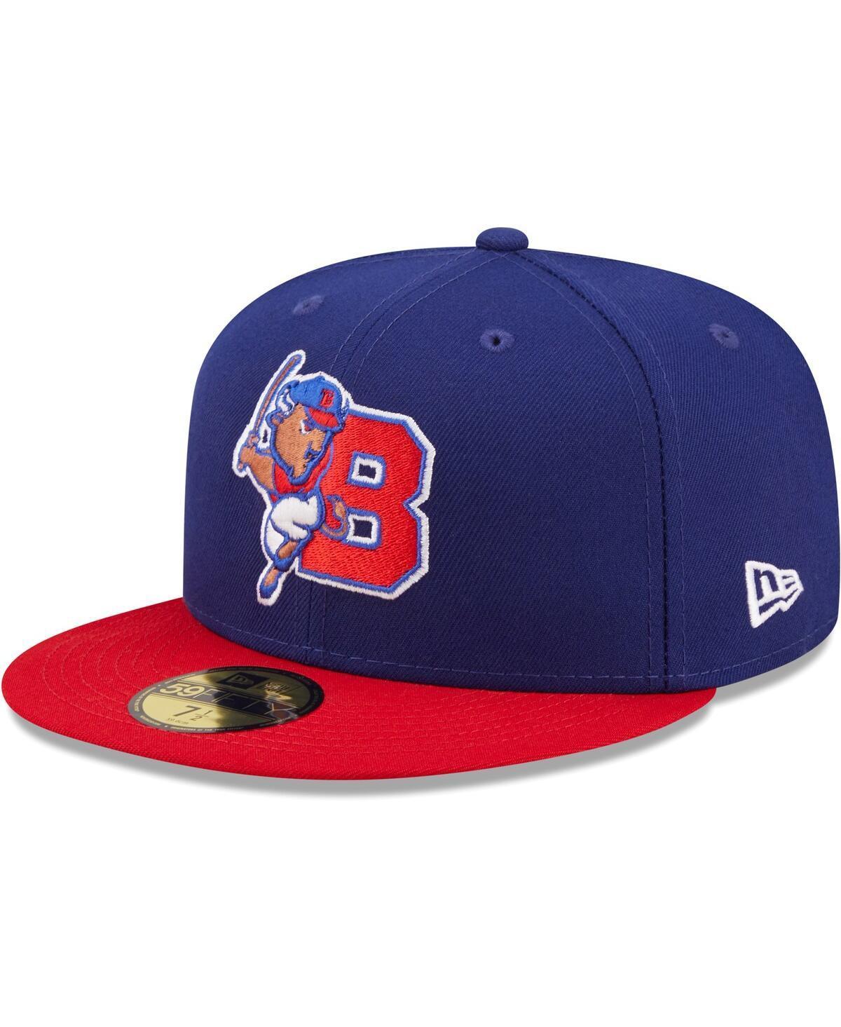 Mens New Era Royal Buffalo Bisons Authentic Collection 59FIFTY Fitted Hat Product Image