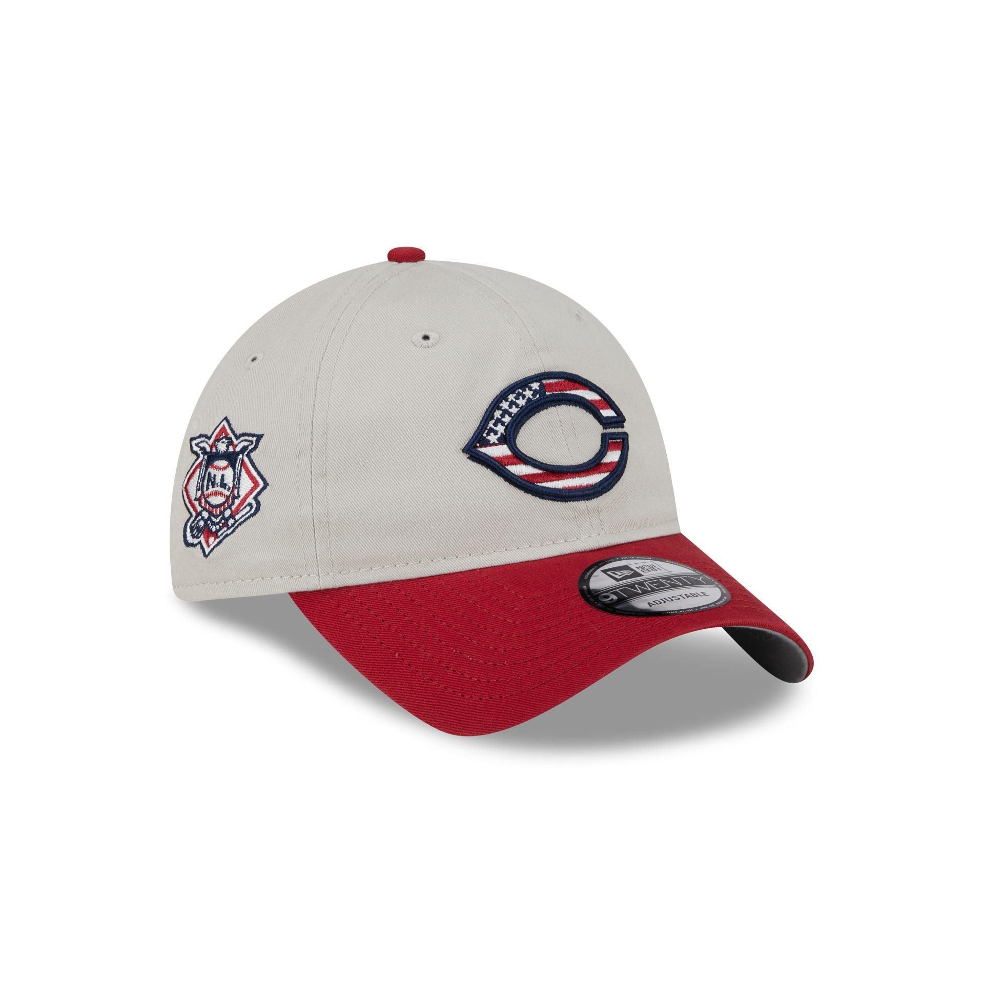 Cincinnati Reds Independence Day 2024 9TWENTY Adjustable Hat Male Product Image