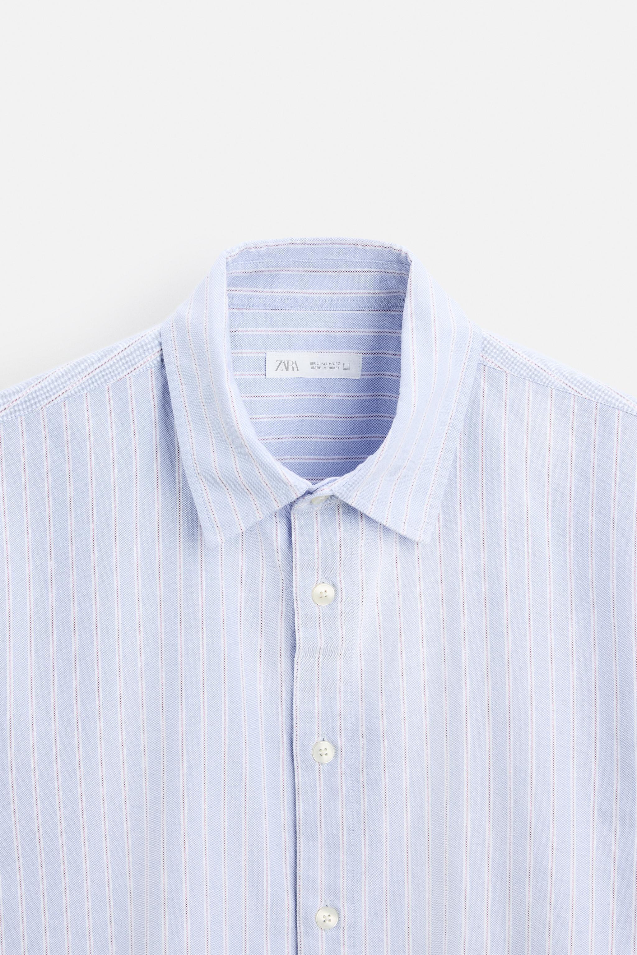 CONTRAST STRIPE SHIRT Product Image