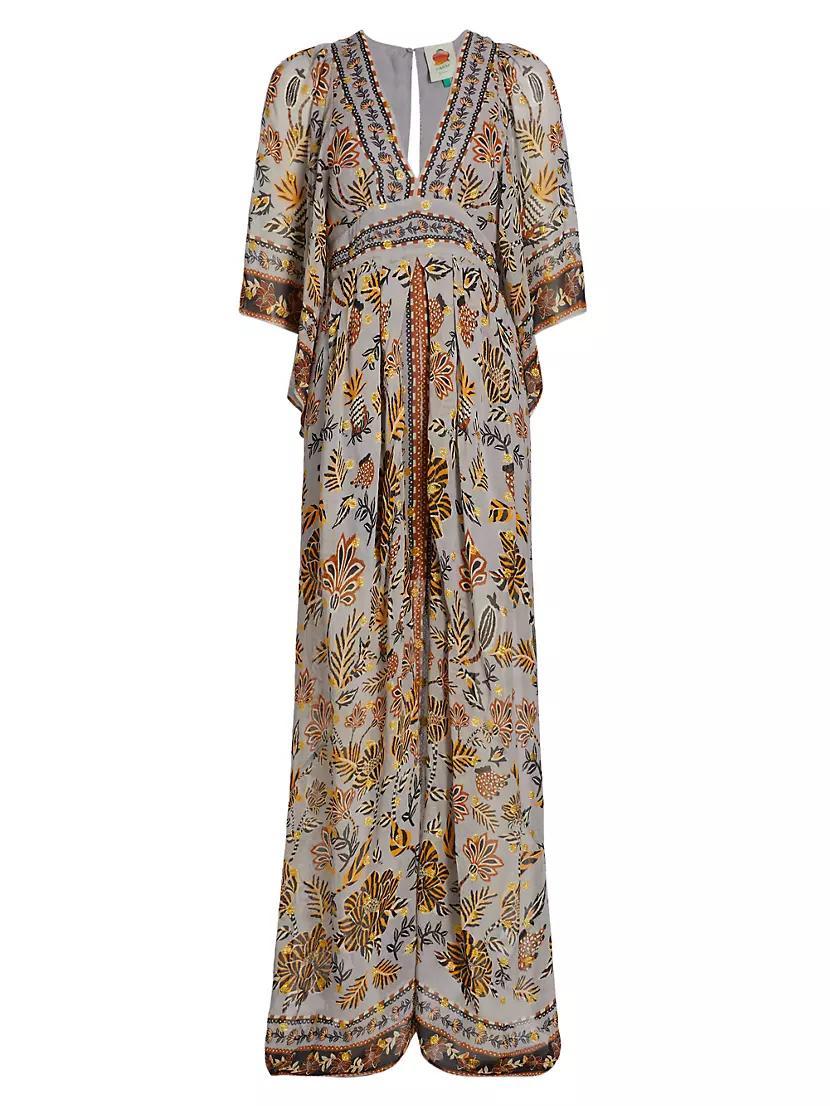 Floral Tapestry Maxi Dress Product Image