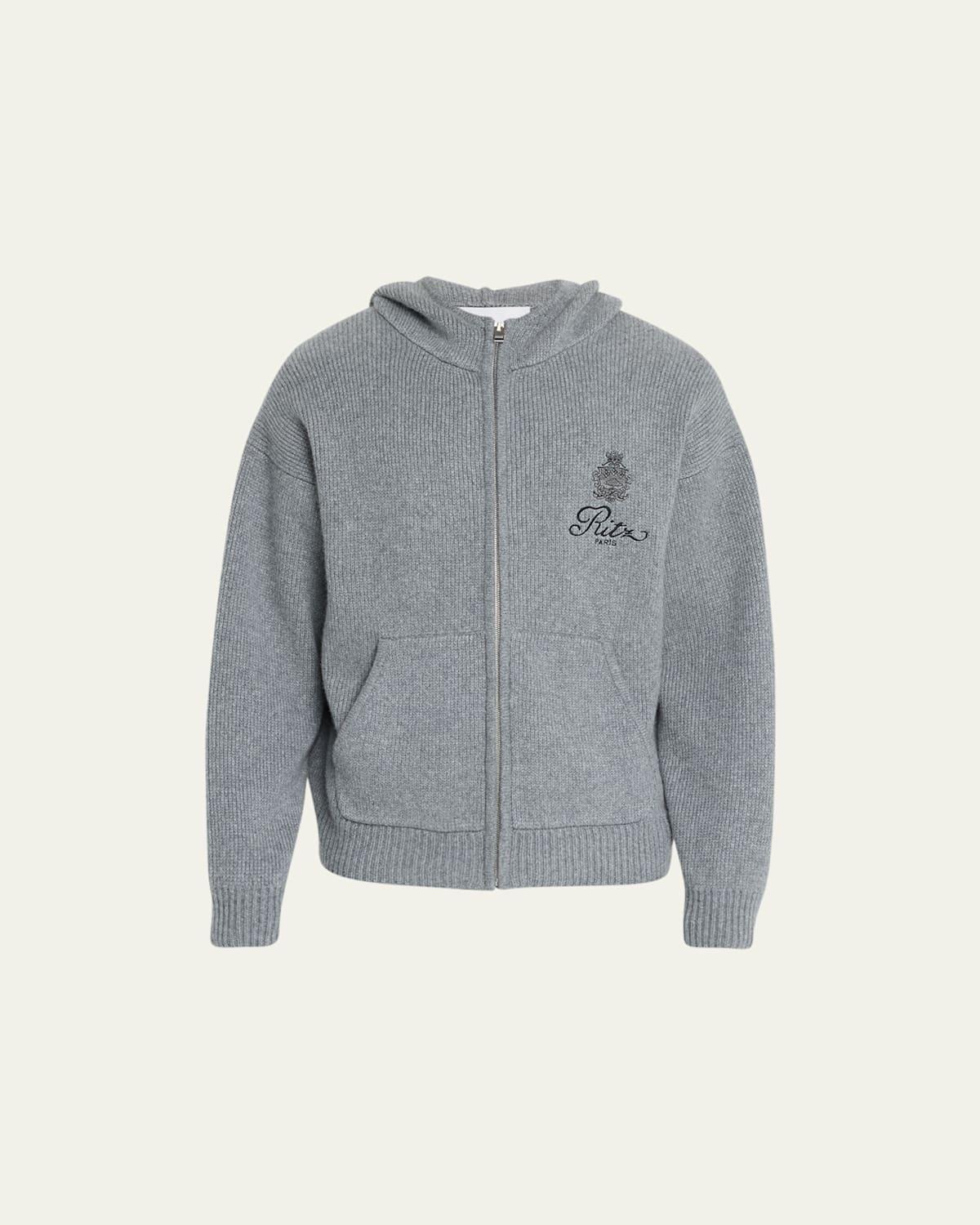 FRAME x Ritz Paris Mens Cashmere Zip Hoodie Product Image