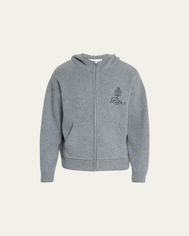 FRAME x Ritz Paris Mens Cashmere Zip Hoodie Product Image