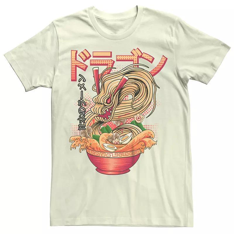 Mens Japanese Dragon Ramen Graphic Tee Product Image