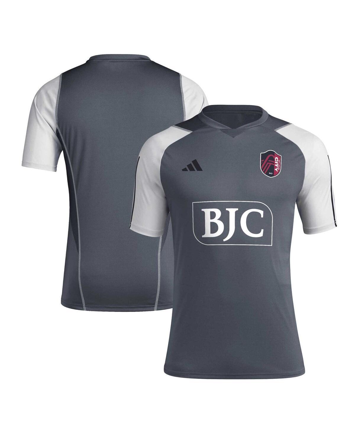 Mens adidas Gray St. Louis City Sc 2024 Aeroready Training jersey - Gray Product Image