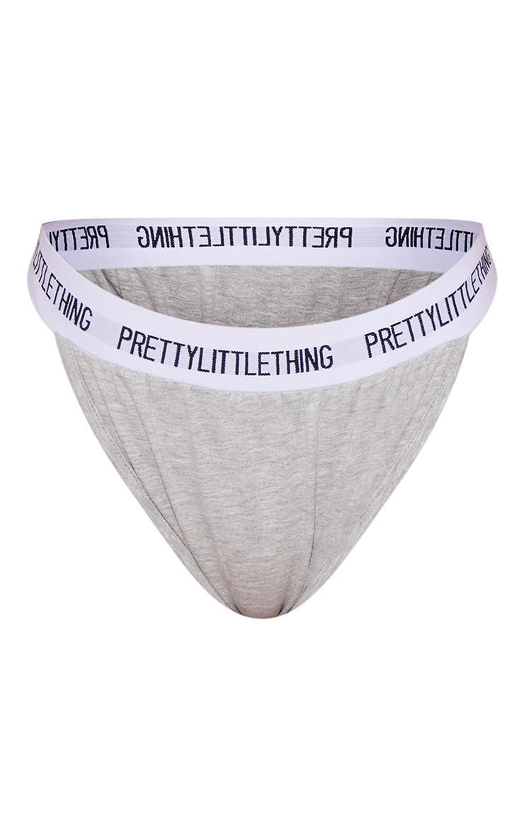 PRETTYLITTLETHING Light Grey Panties Product Image