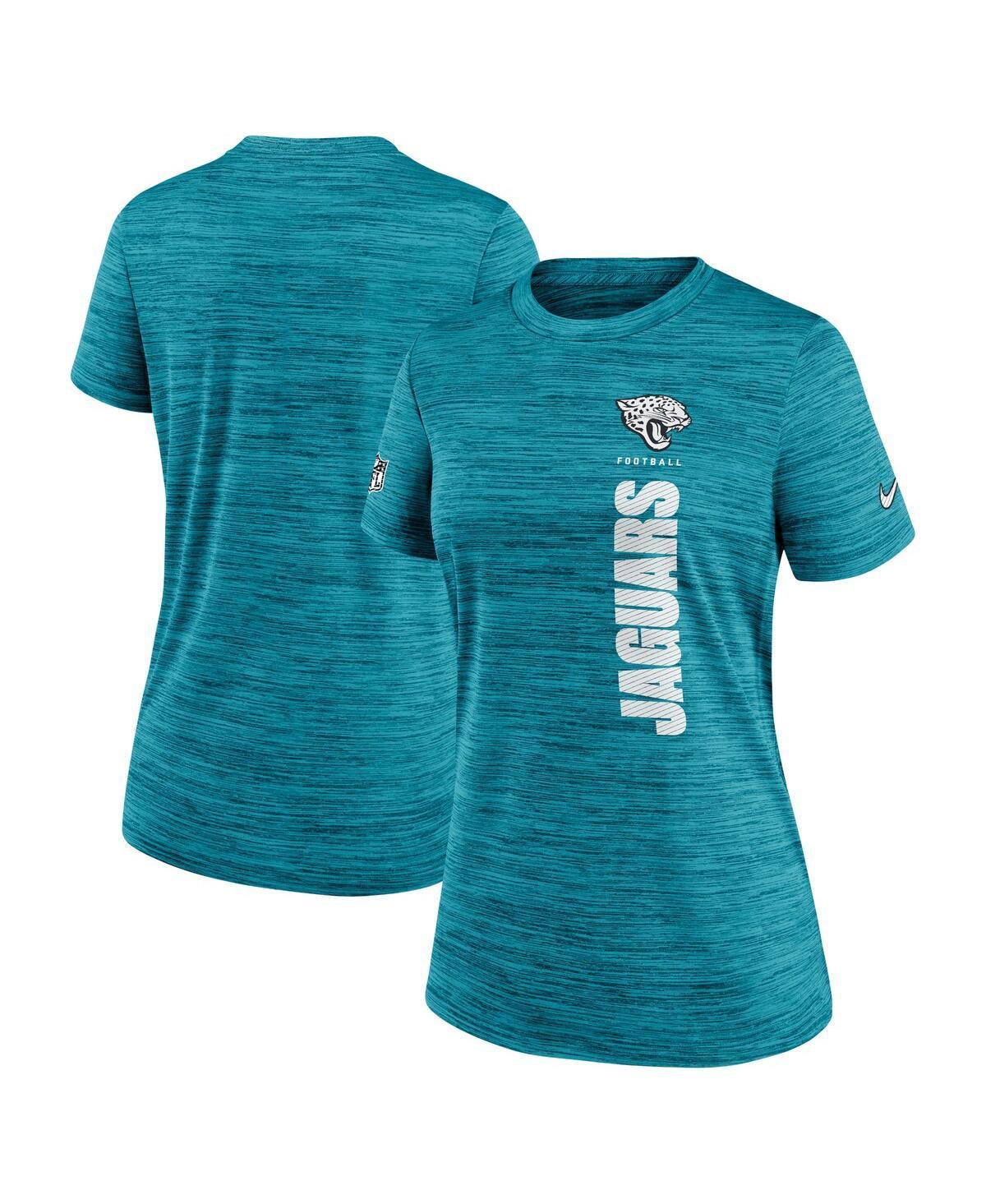 Nike Womens Teal Jacksonville Jaguars Velocity Performance T-Shirt Product Image