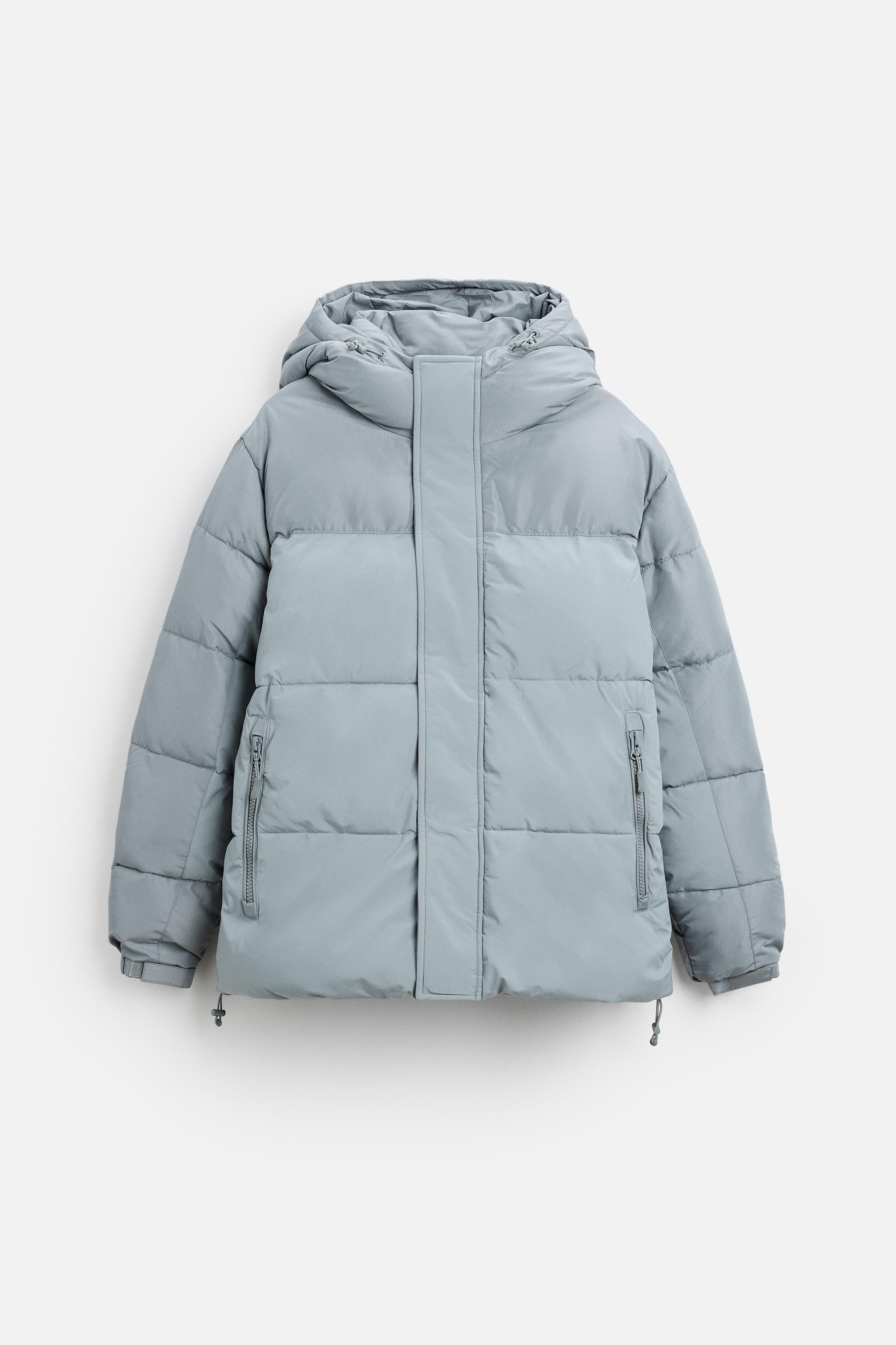 HOODED QUILTED JACKET Product Image