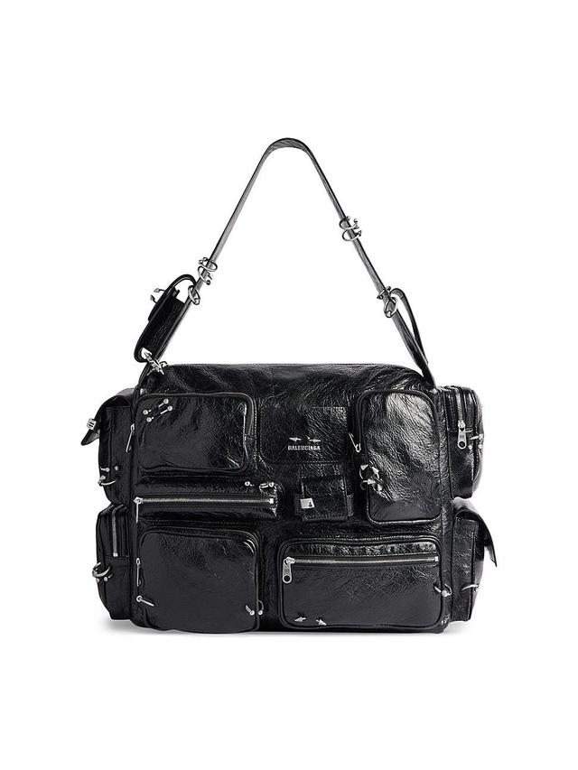 Mens Superbusy Large Sling Bag with Piercings Product Image