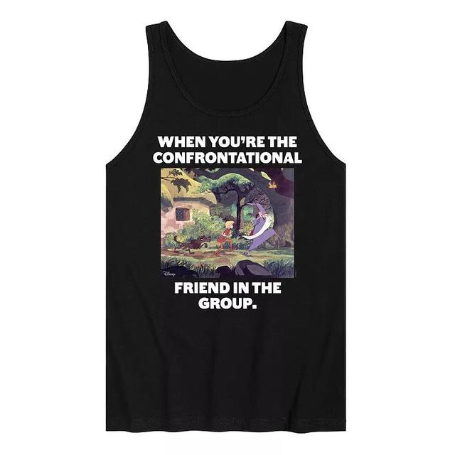 Disneys The Sword in the Stone Mens When Youre The Confrontational Friend Graphic Tank Top Product Image