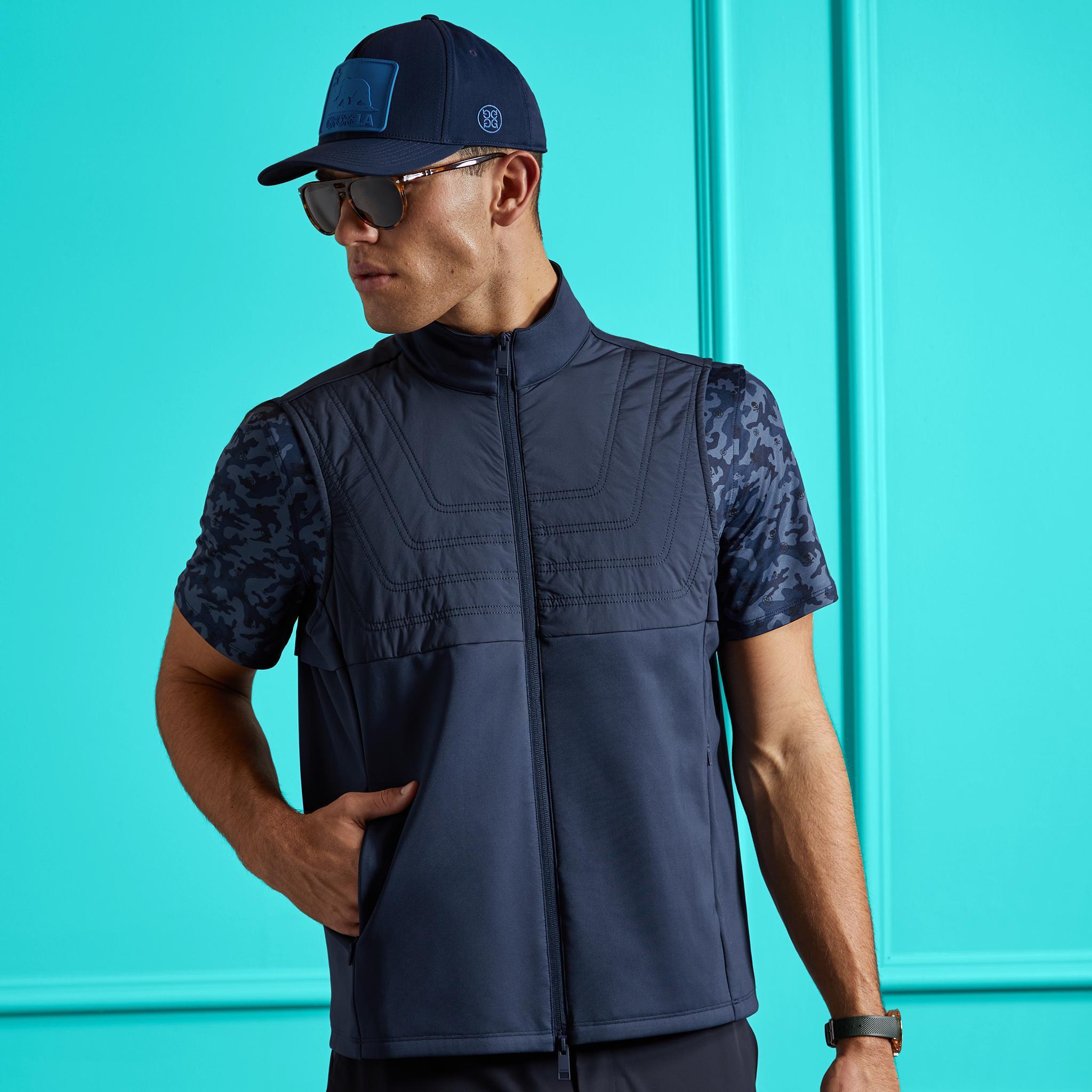 QUILTED HYBRID STRETCH VEST Product Image