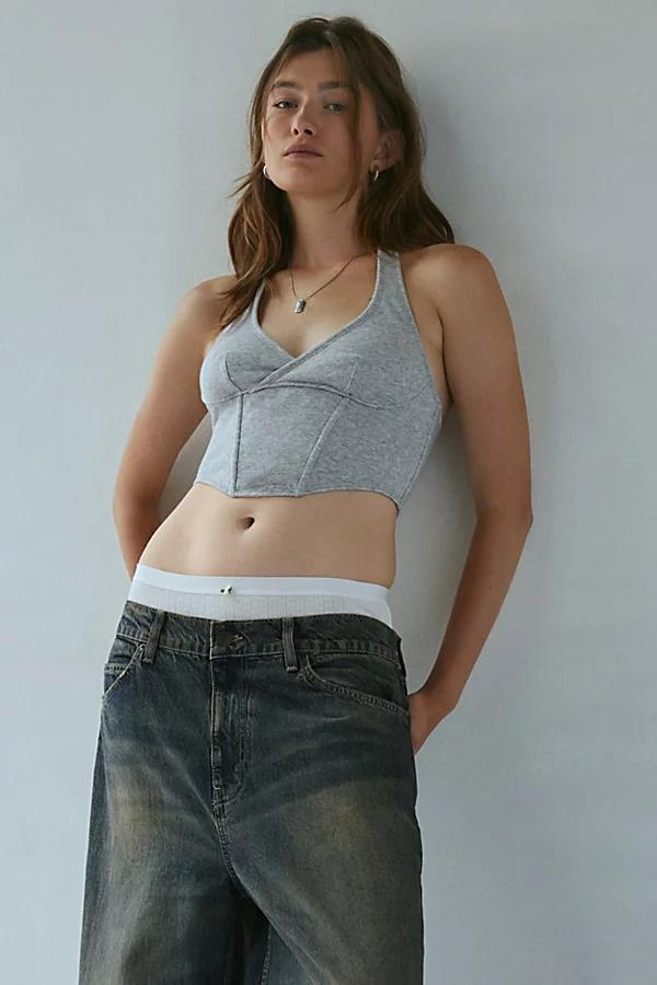 Out From Under Ivy Leaguers Corset Bra Womens at Urban Outfitters Product Image