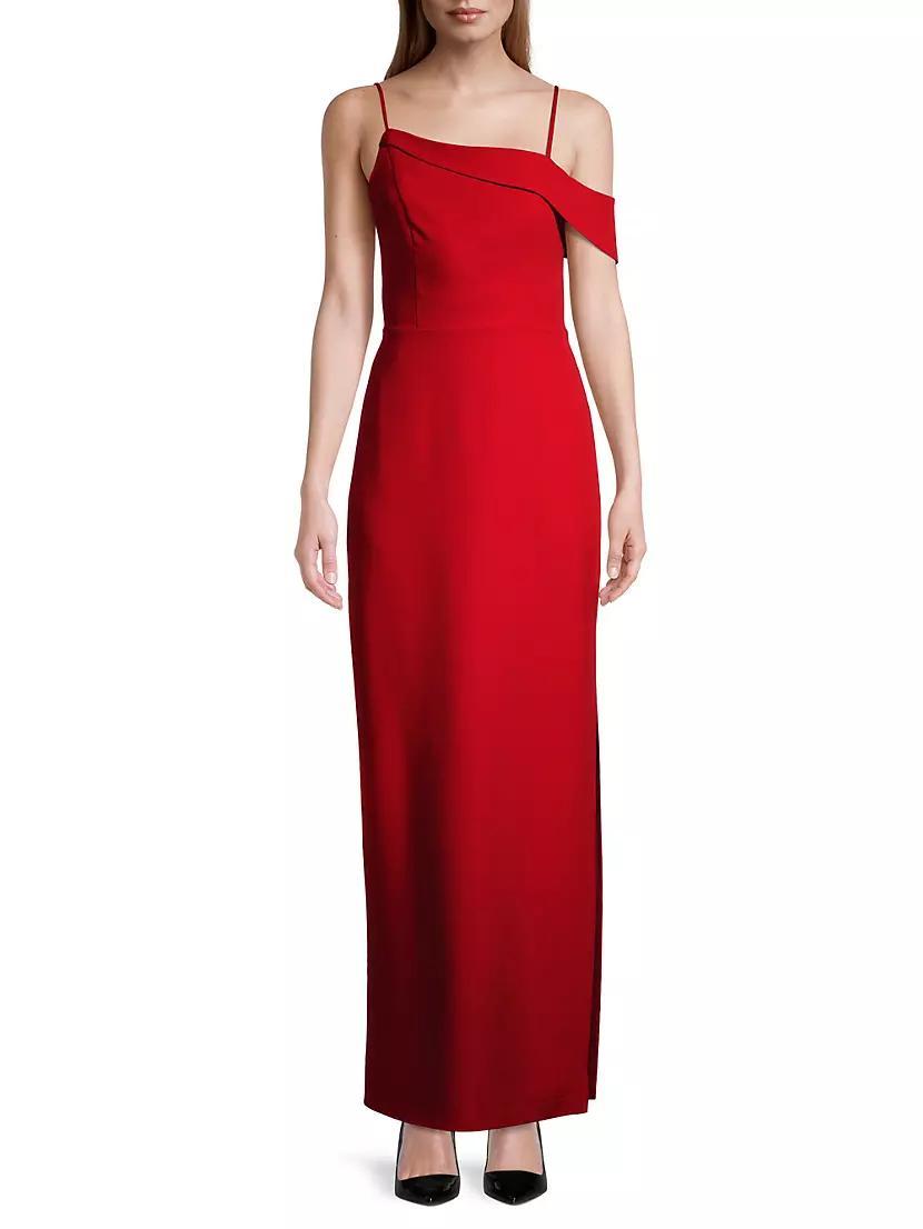 Asymmetric Column Maxi Dress Product Image