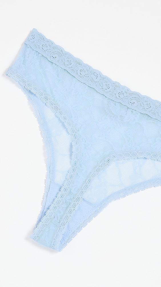 Natori Bliss Allure One Size Lace Thong 3-Pack | Shopbop Product Image