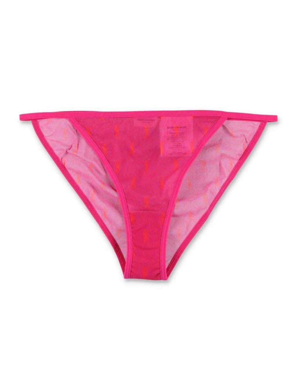 Tulle Panties With Iconic Monogram - Atterley In Purple Product Image