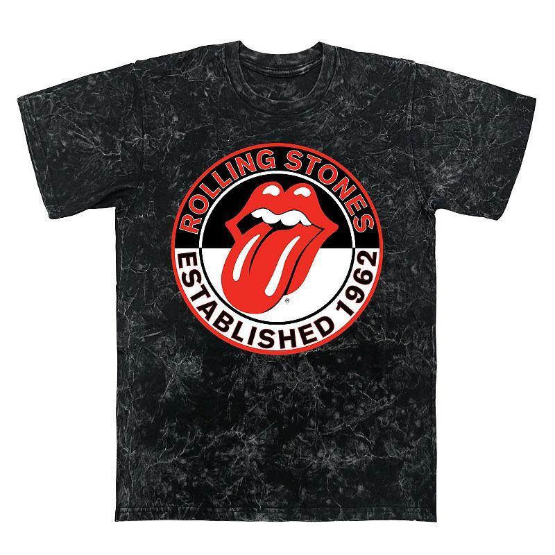 Mens Rolling Stones Est. 1962 Mineral Wash Graphic Tee Product Image