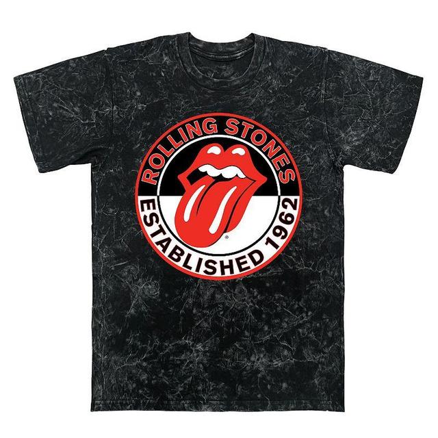 Mens Rolling Stones Est. 1962 Mineral Wash Graphic Tee Product Image