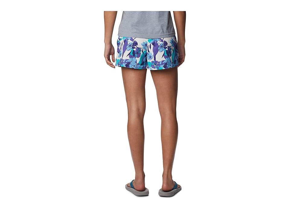 Columbia Sandy River II 3 Printed Shorts (Purple Lotus/Pop Flora) Women's Shorts Product Image