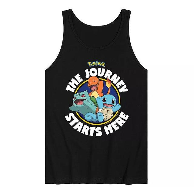 Mens Pokemon Lets Get Started Tank Top Product Image