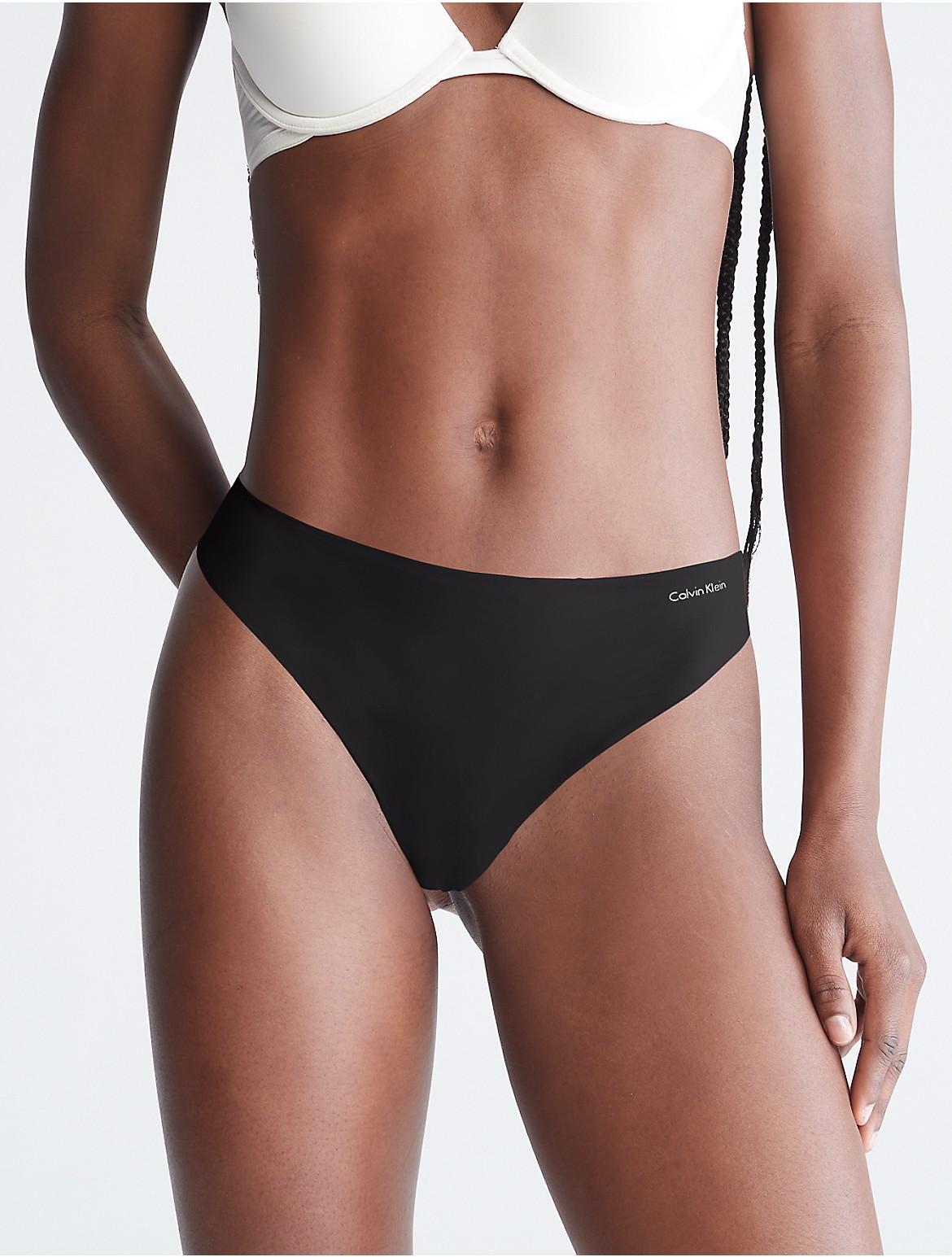 Calvin Klein Womens Invisibles Thong Underwear D3428 Product Image