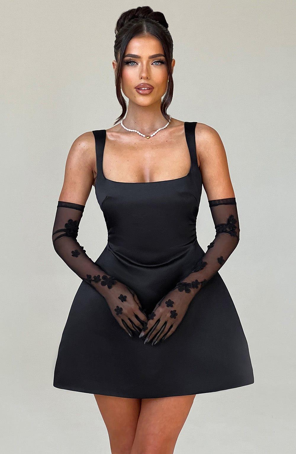 Sofie Mini Dress - Black Product Image