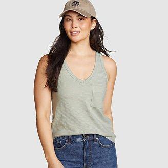 Women's Solstice Slub Pocket Tank Top Product Image